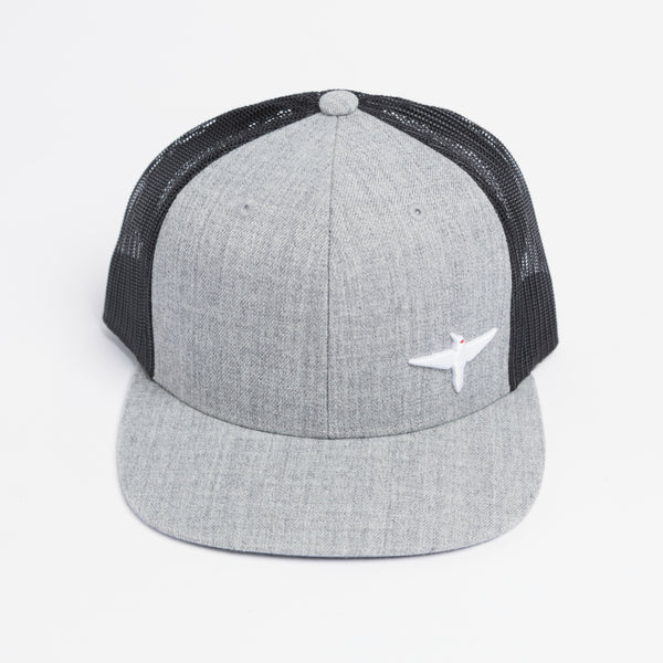 Deuce Sleeves Flat Bill 3D (White)